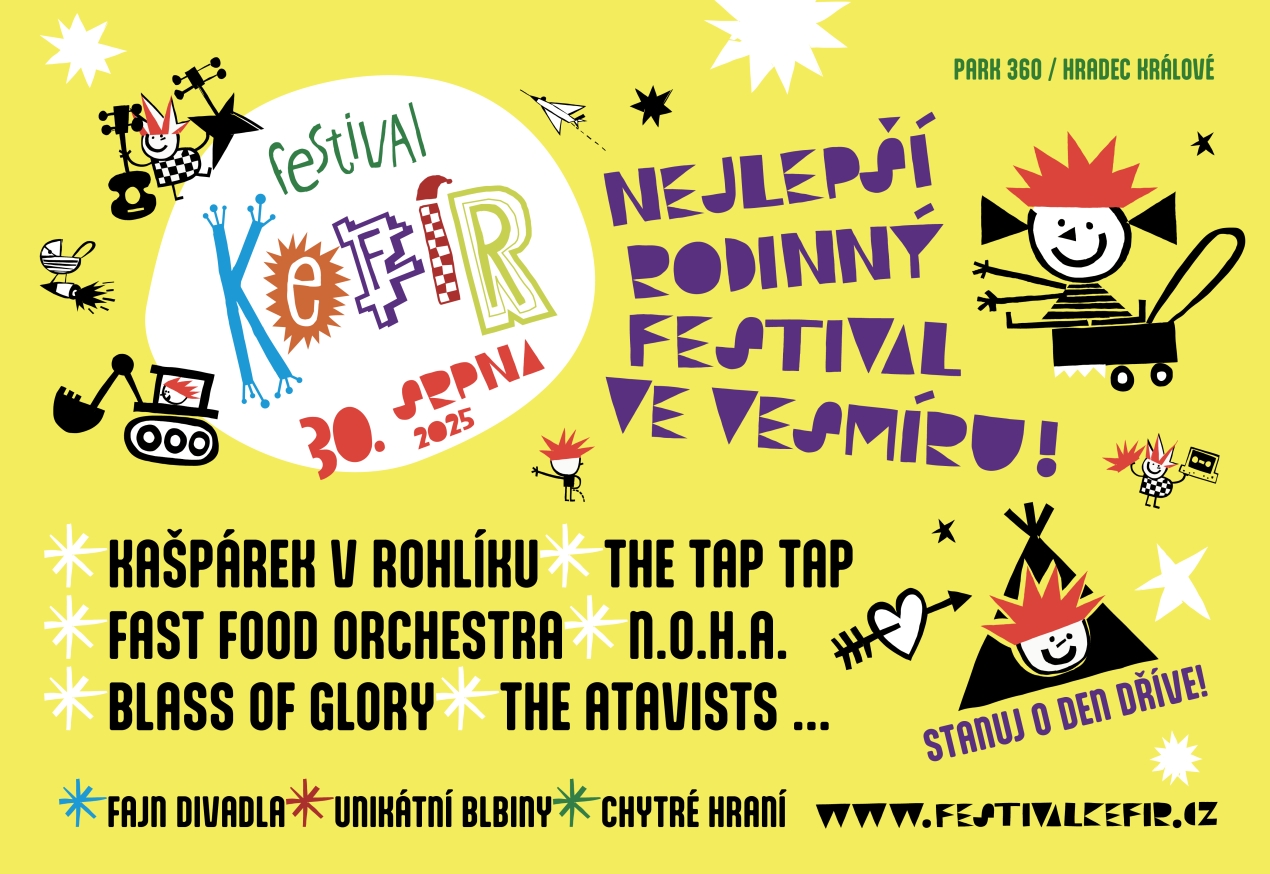 Kefír 2025 – největší bejbypankový festival ve vesmíru