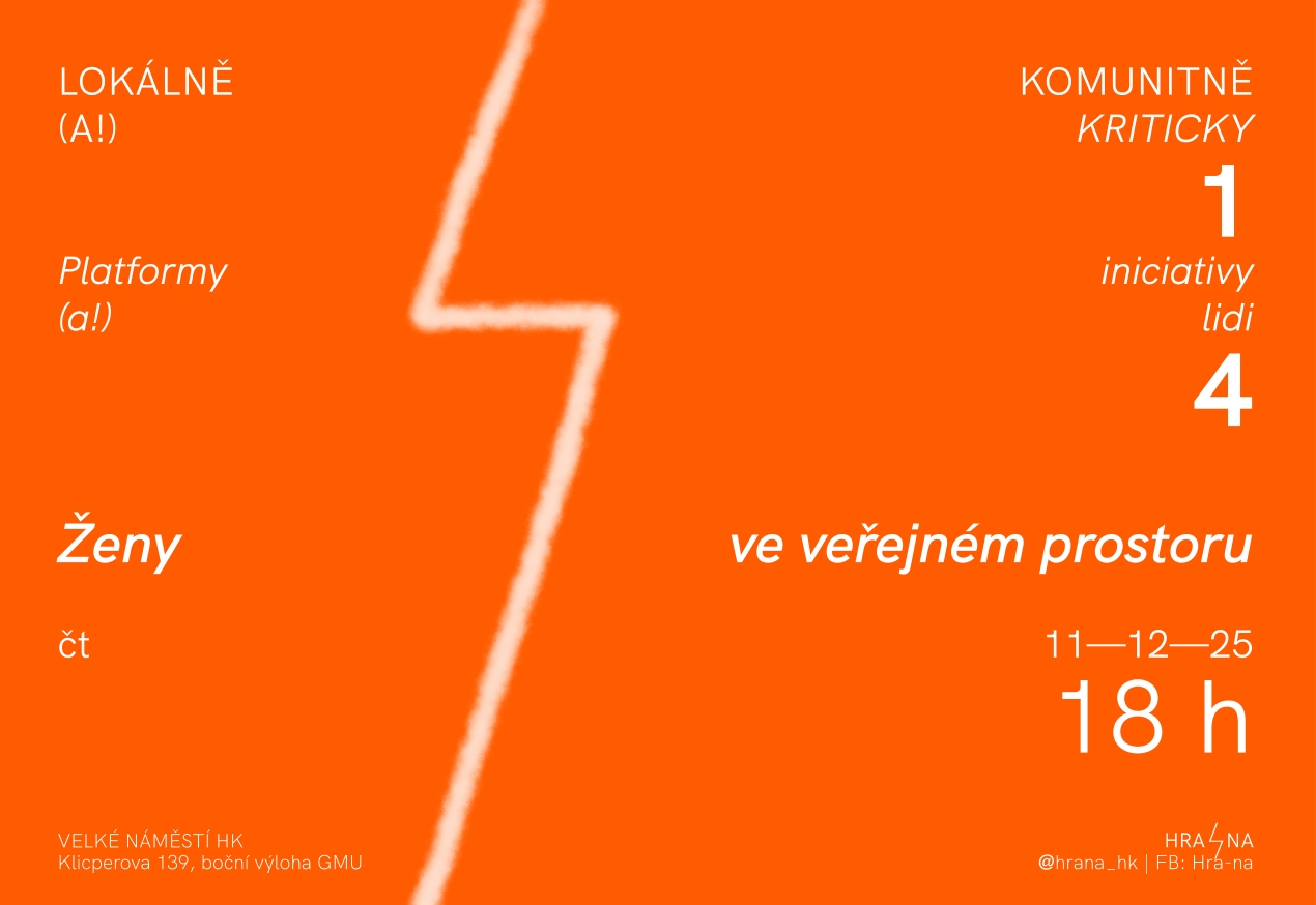 Platformy, iniciativy a lidi: Ženy ve veřejném prostoru
